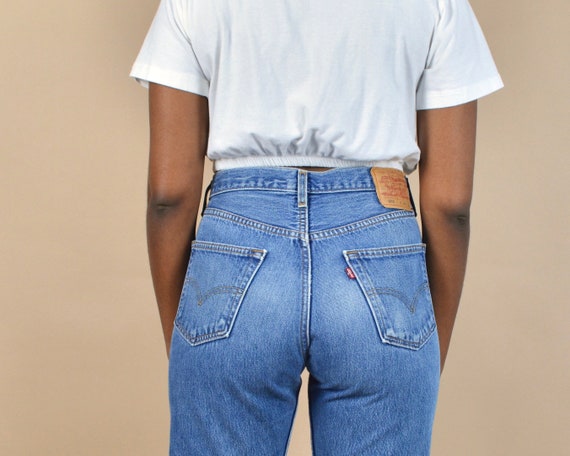 Button Fly Denim Jeans - Etsy 