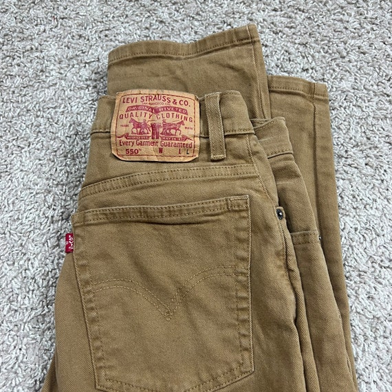 Levi's 550 Stretch Vintage Denim Jeans - image 4