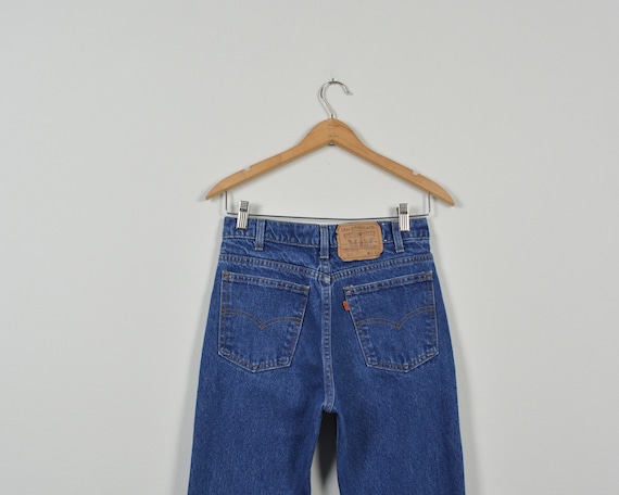 Levi's 517 Dark Wash Vintage Denim Jeans - image 1