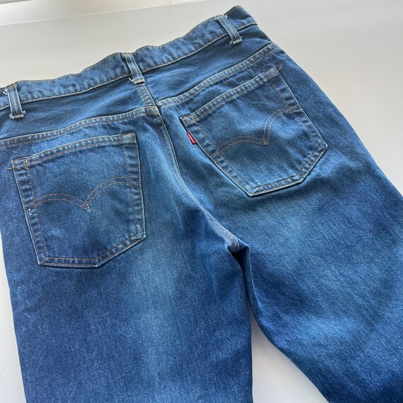 Levi's 517 Faded Dark Wash Vintage Denim Jeans - image 5