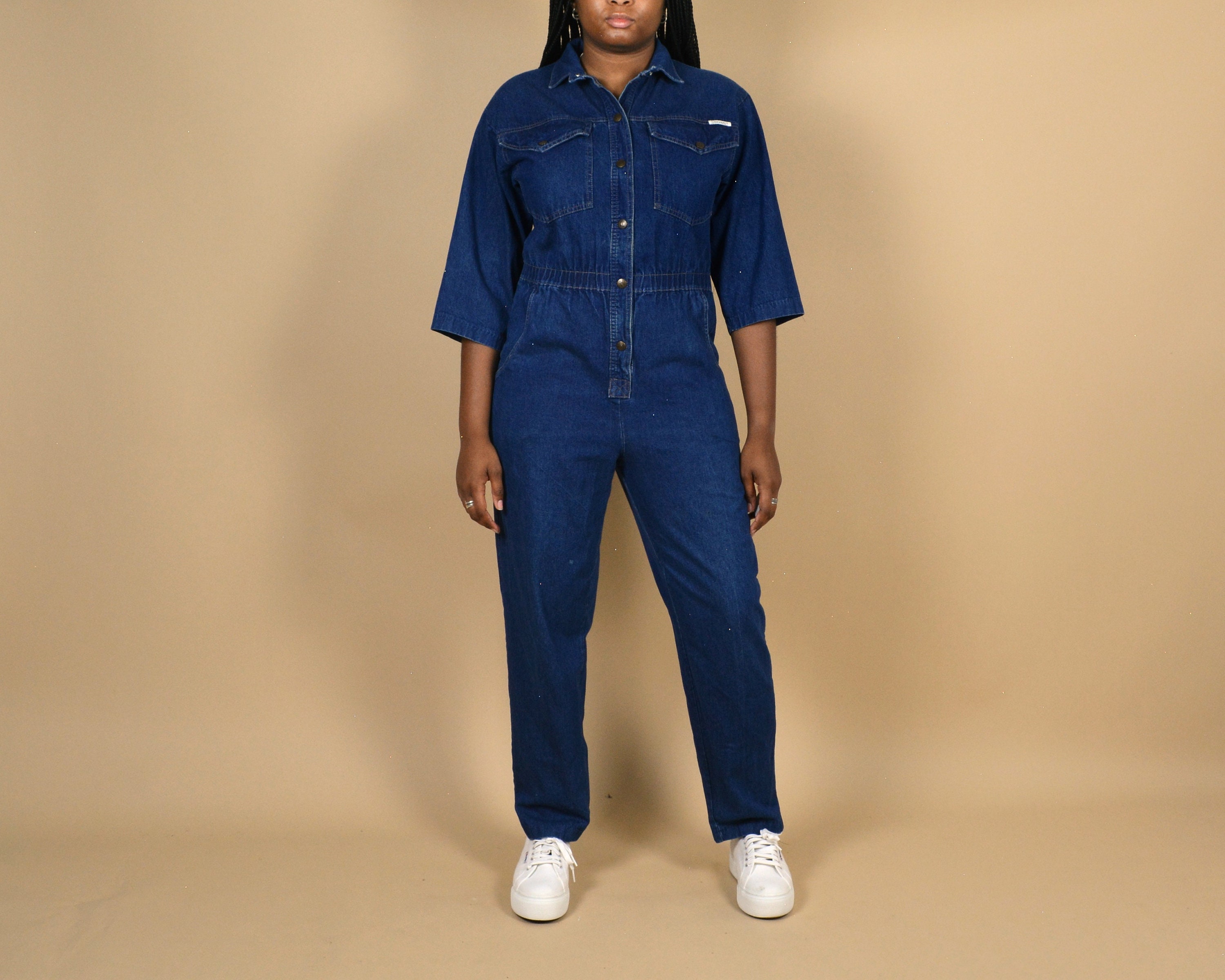 Dreams Size S/M Denim Vintage Coverall Jumpsuit - Etsy