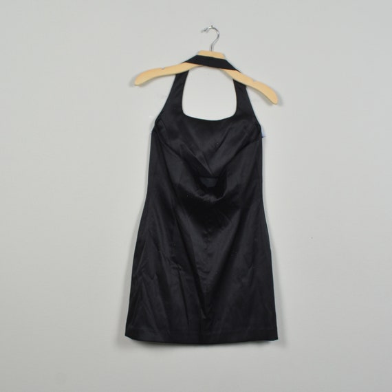 Express black cheap halter dress