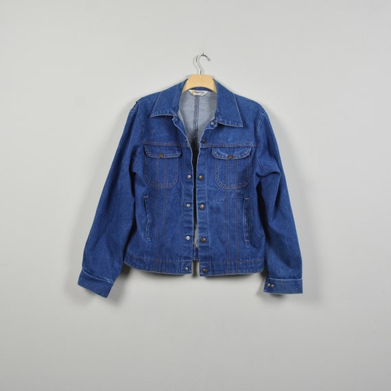 Key Imperial Vintage Denim Trucker Jacket - image 1