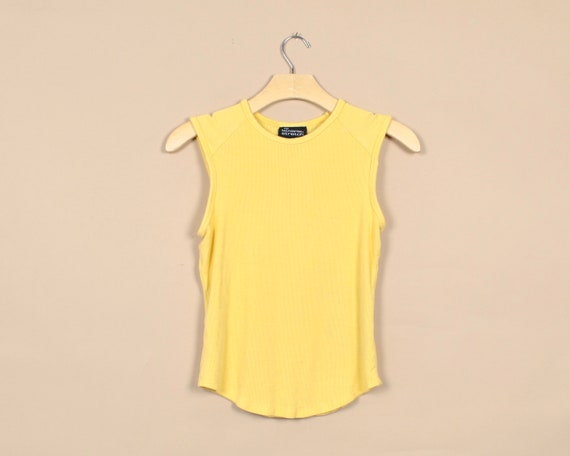 No Boundaries 90s Yellow Sleeveless Tank -  Canada