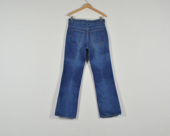 Levi's 517 Faded Dark Wash Vintage Denim Jeans - image 1