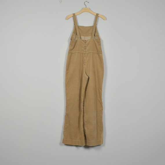 Landlubber Tan Corduroy 70s Flared Jumpsuit - image 3