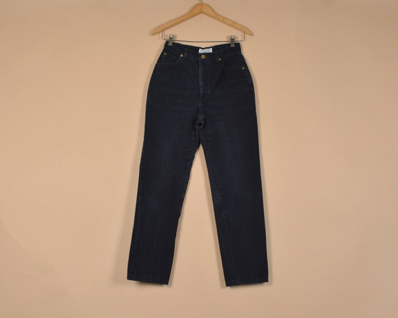 St John Size 25 Black Vintage Denim Jeans - image 3