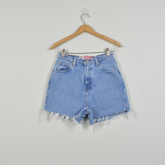 Faded Glory 90s Denim High Rise Cutoff Shorts