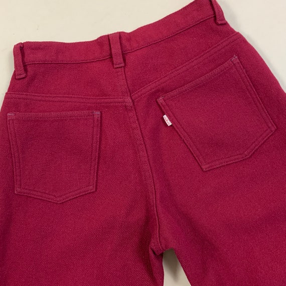 Levi's for Gals Big E Red Flare 70s Pants - image 4