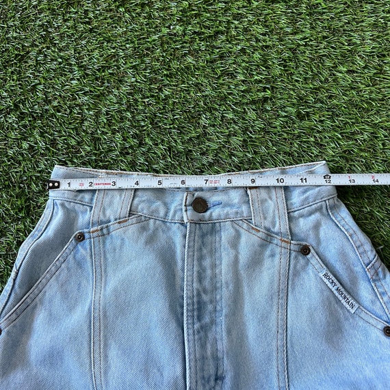 Rocky Mountain Size 24 Light Wash Vintage Denim W… - image 8