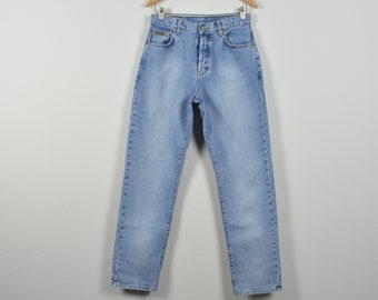 Calvin Klein Size 29 Vintage Denim Button Fly Jeans