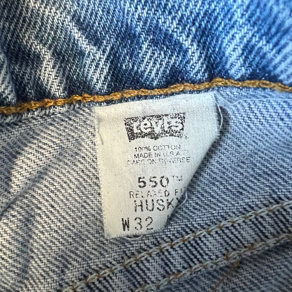 Levi's 550 Cutoff Husky Fit Denim Shorts - image 6