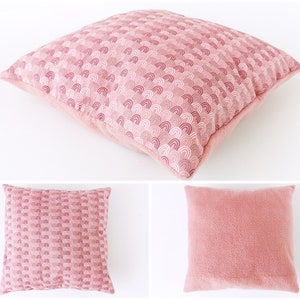 guinea pig bed hedgehog pillow fleece sofa pet cushion rainbows mauve