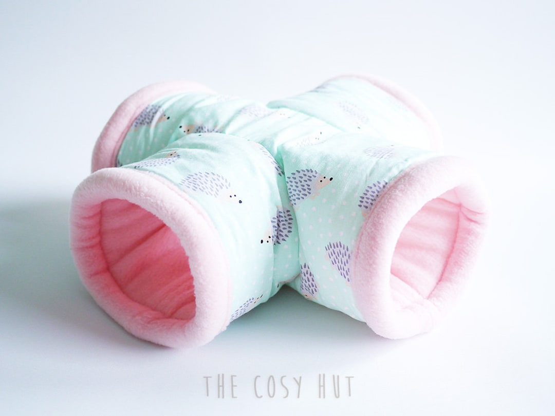 Hedgehog Tunnel Guinea Pig Cuddle Tunnel Hedgehog Tube Cosy Etsy