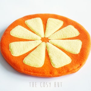 guinea pee pad fleece &quot;orange&quot; hedgehog small pet absorbent potty drip lap pad mat