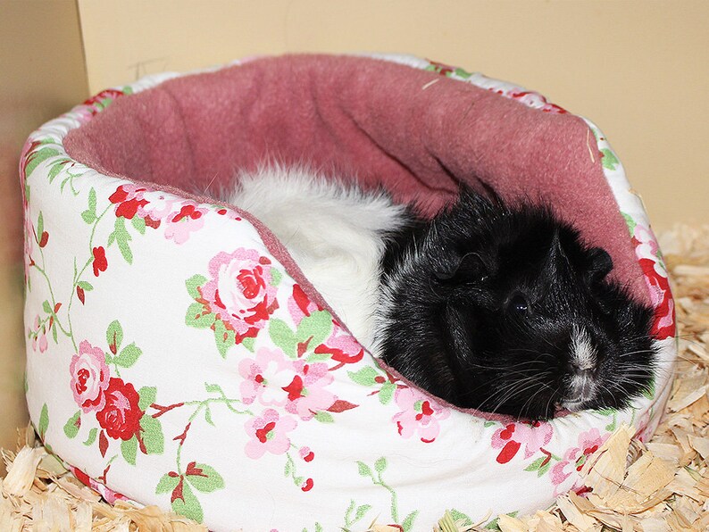 Hedgehog bed guinea pig bed cosy cuddle cup pet bed fleece Etsy