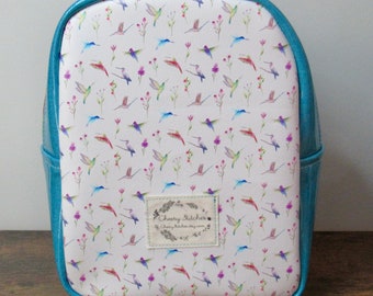 Spectacular Sling Bags  | Sky Blue Humming Birds | FREE SHIPPING!