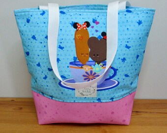 Delightful Amusement Park Snacks Tote| Library Tote Bag | FREE SHIPPING!