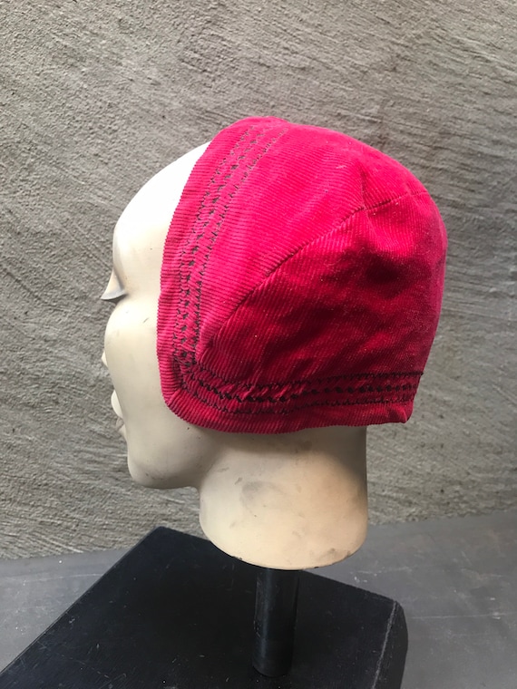 Handmaids tale! VTG 50s 60s ? avant-garde Bonnet … - image 2