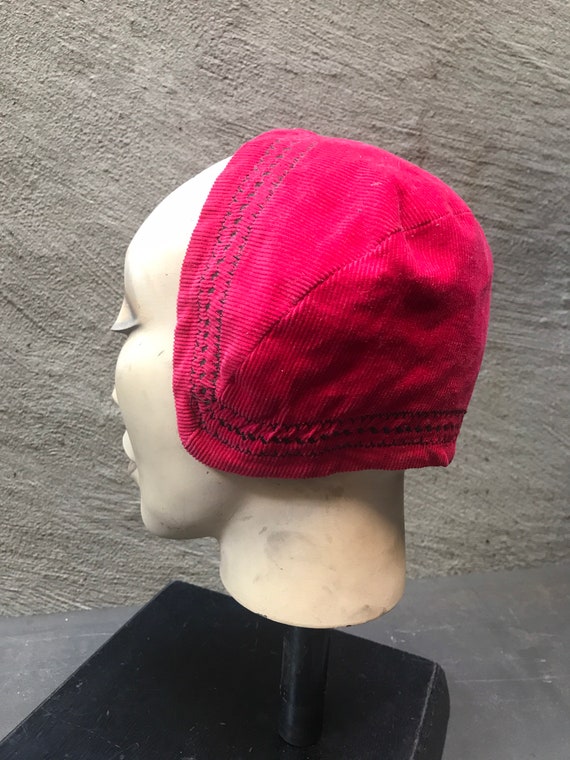 Handmaids tale! VTG 50s 60s ? avant-garde Bonnet … - image 10