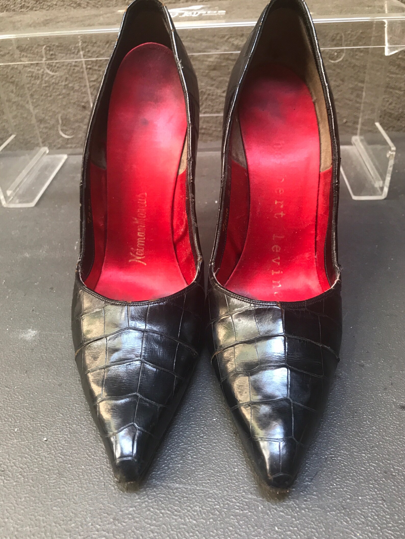 alligator stilettos