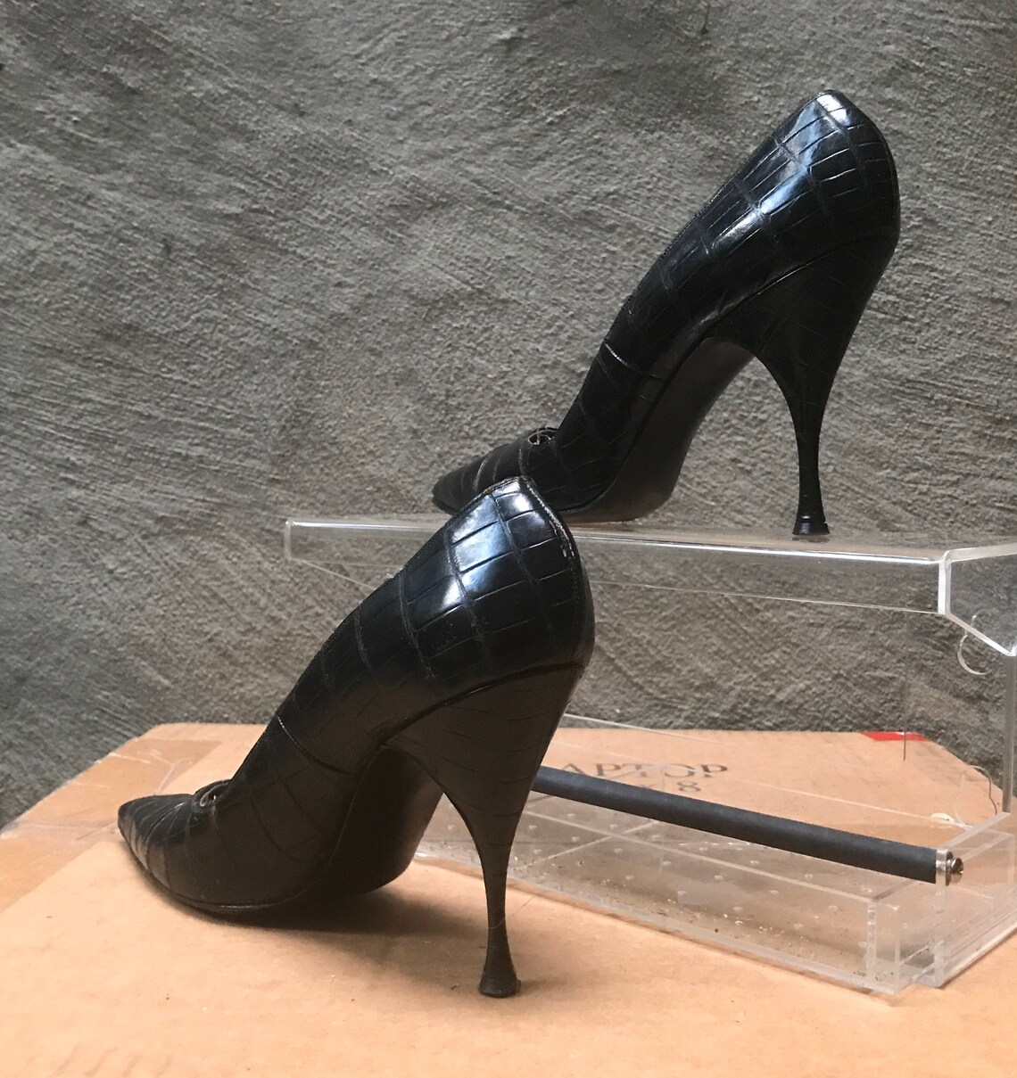 alligator stilettos