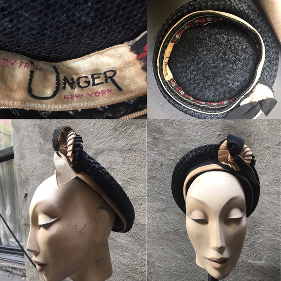 VTG “Strictly from Unger” beret tam bonnet milita… - image 2