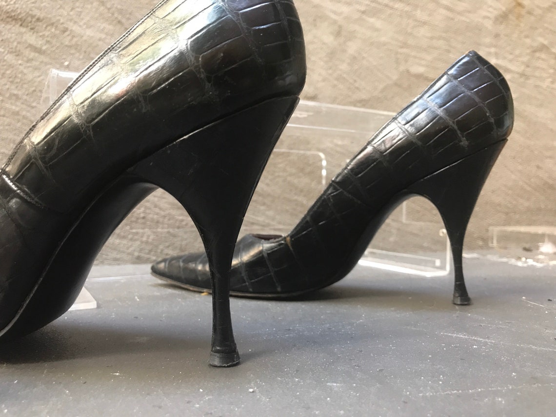 alligator stilettos
