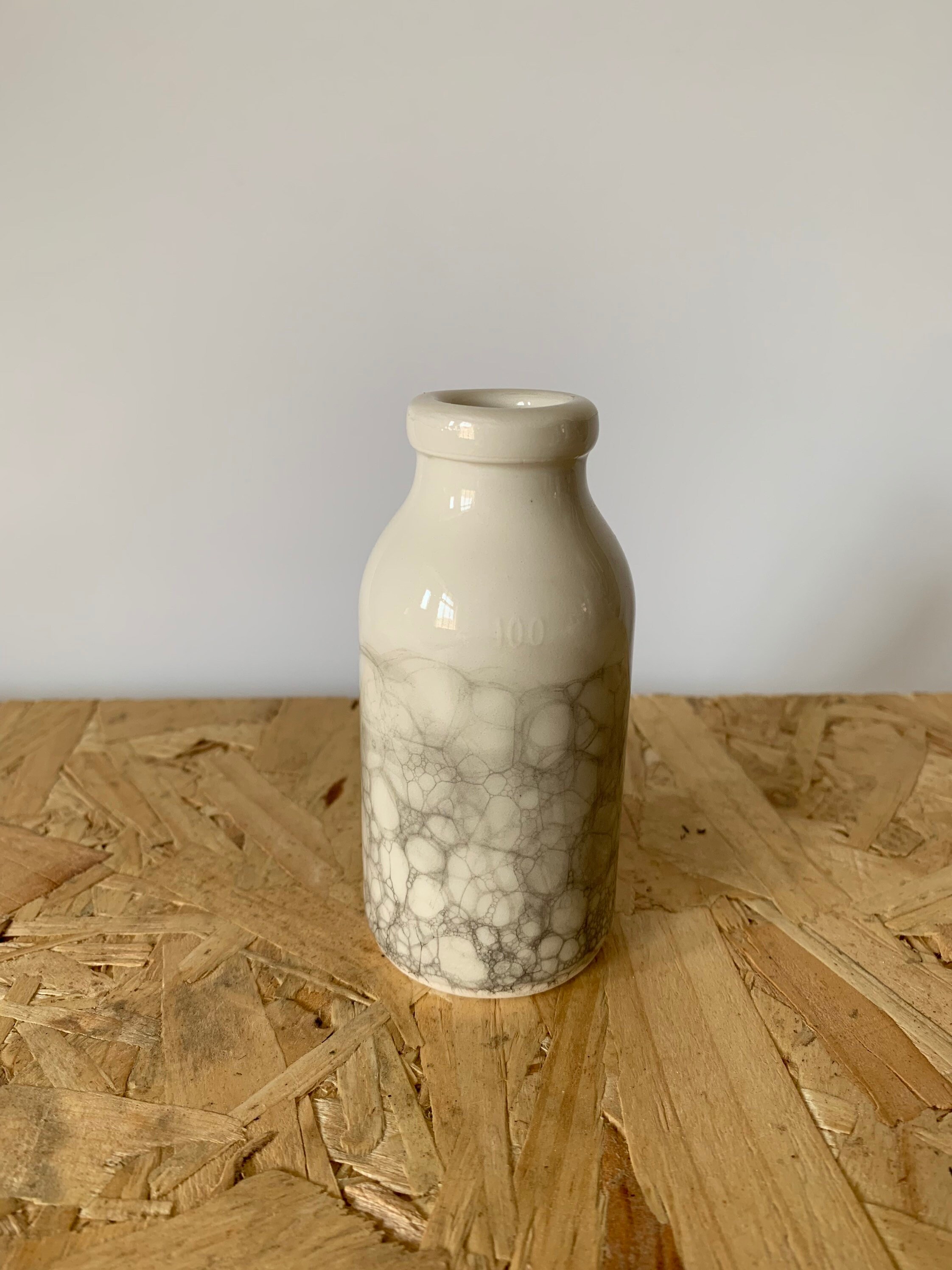Ceramic bottle vintage style bottle home decor vase human Etsy