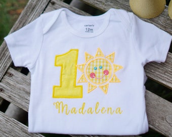 You are my sunshine birthday shirt first birthday shirt you are my sunshine party sun shirt sun shirt 1st birthday shirt yellow shirt