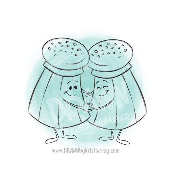We Go Together Like Salt and Pepper Etsy