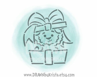 Llama in a Box- PYO Digital File- Instant Download- *Personal Use only NOT for Commercial Use as of 2020*-