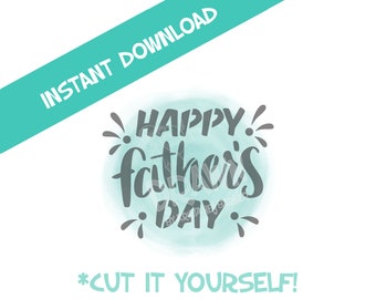 Happy Father's Day! font- PYO Digital File- Instant Download- *Personal Use only NOT for Commercial Use as of 2020*-