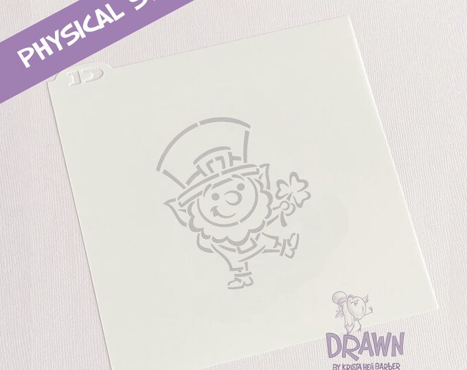 Little Leprechaun Stencil PYO Stencil SHIPPED to You - Etsy