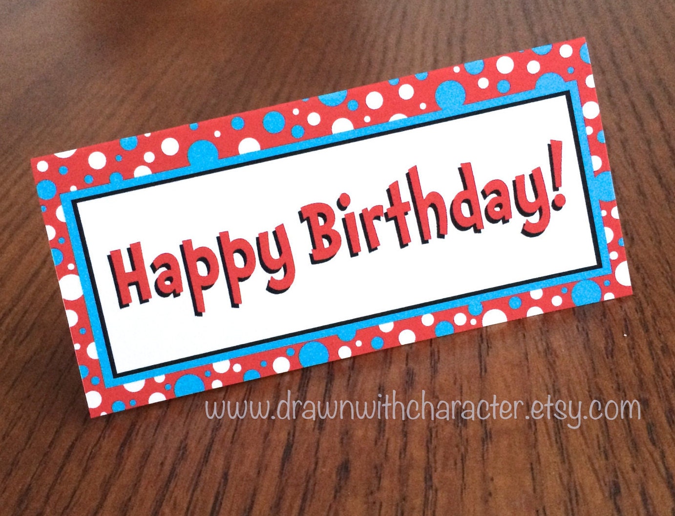 Happy Birthday Printable Bag Topper Printable Birthday Favor - Etsy ...