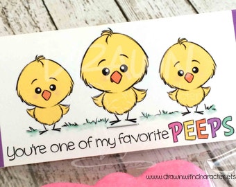 You're one of my Favorite Peeps Printable Bag Topper, birthday, favor, customizable-PR25-PEEPS