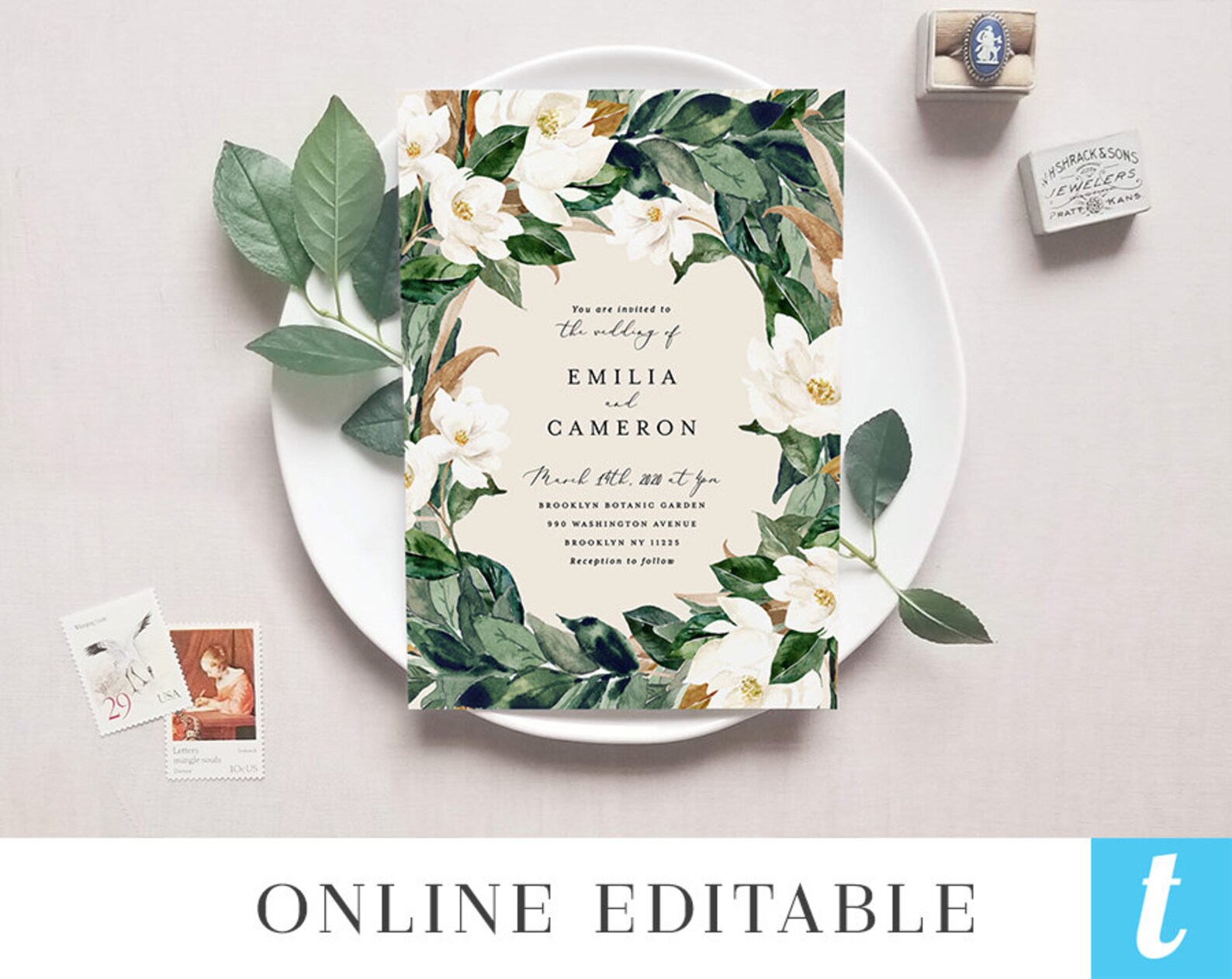 Outdoor Wedding Invitation Template Instant Download Digital - Etsy