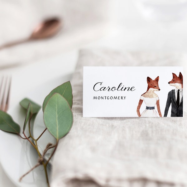 Printable Wedding Place Cards - Etsy UK