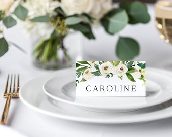 Place Card Template Printable Wedding Place Cards Instant | Etsy