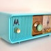 Ron reviewed Aquamarine Turquoise 1957 Motorola Model 56CD4 Vacuum Tube AM Clock Radio Rare Model and Color Sounds Fantastic!