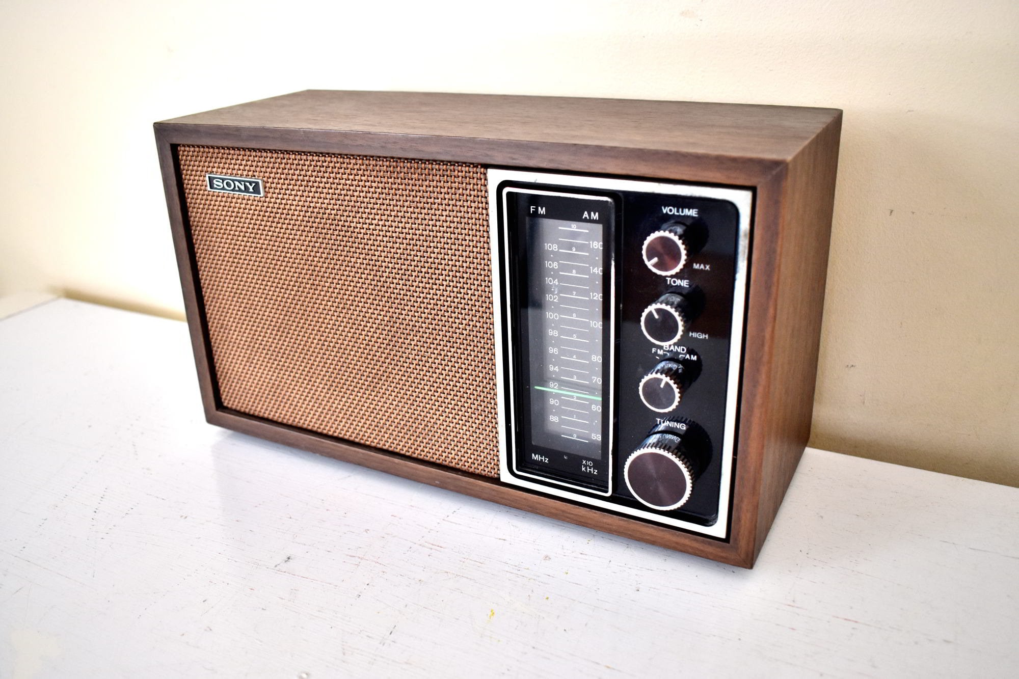 Radio Portable FM Poste, Vintage Poche Radios Transistor Bluetooth