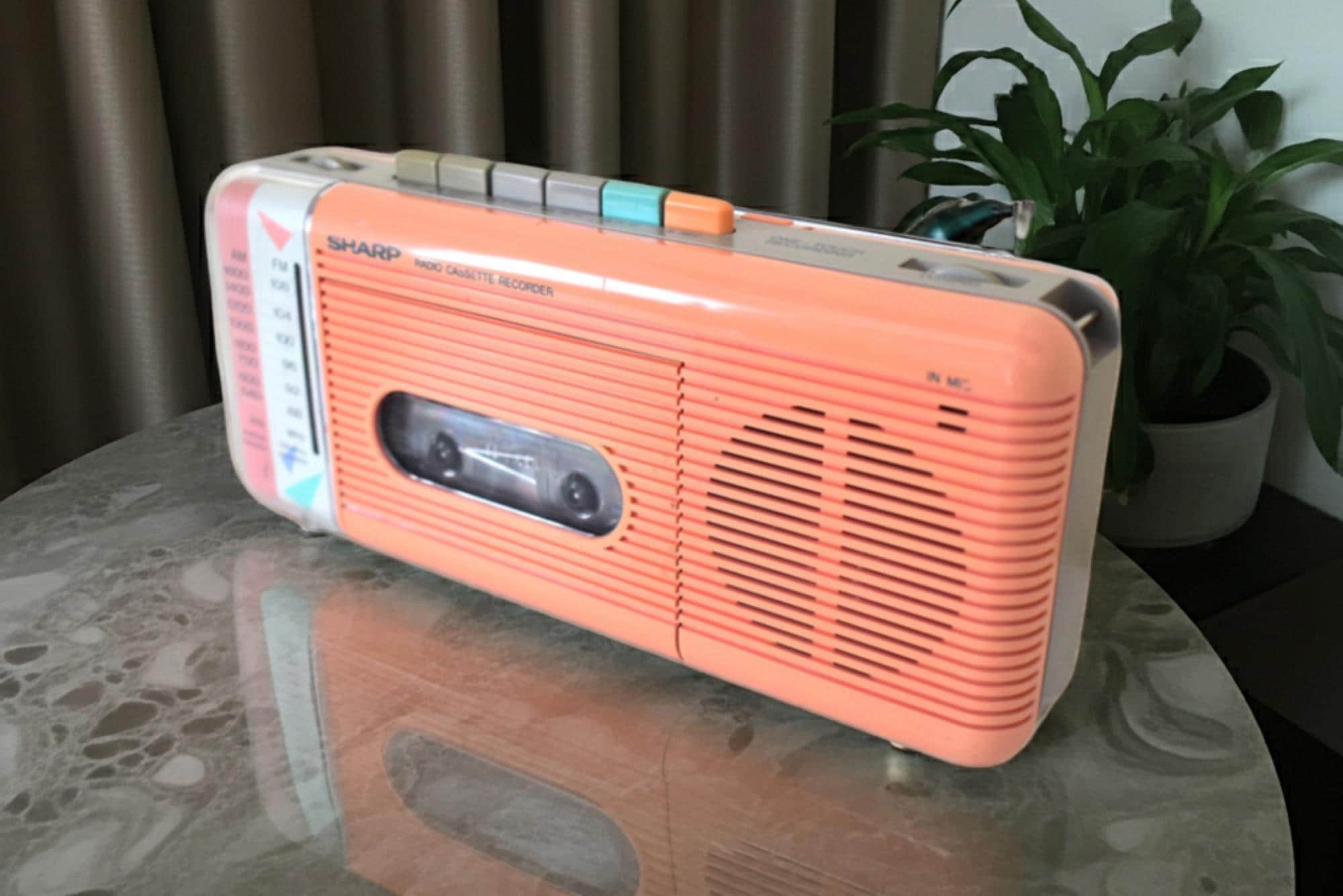 Platine Cassette Sharp RT-1122 - À Réparer / Pour Pièces - Vintage Japon
