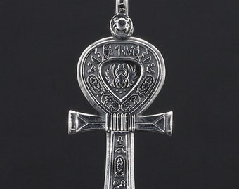 The ultimate Ankh pendent key of life, the key of the Nile  the ancient Egyptian simple of life in the pharaoh's time design by Sal Knight ©