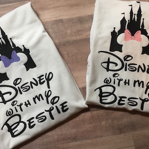 Bestie vacation, matching bestie shirts, Disney with my bestie, matching shirts, best friends, friends , matching shirts, vacation