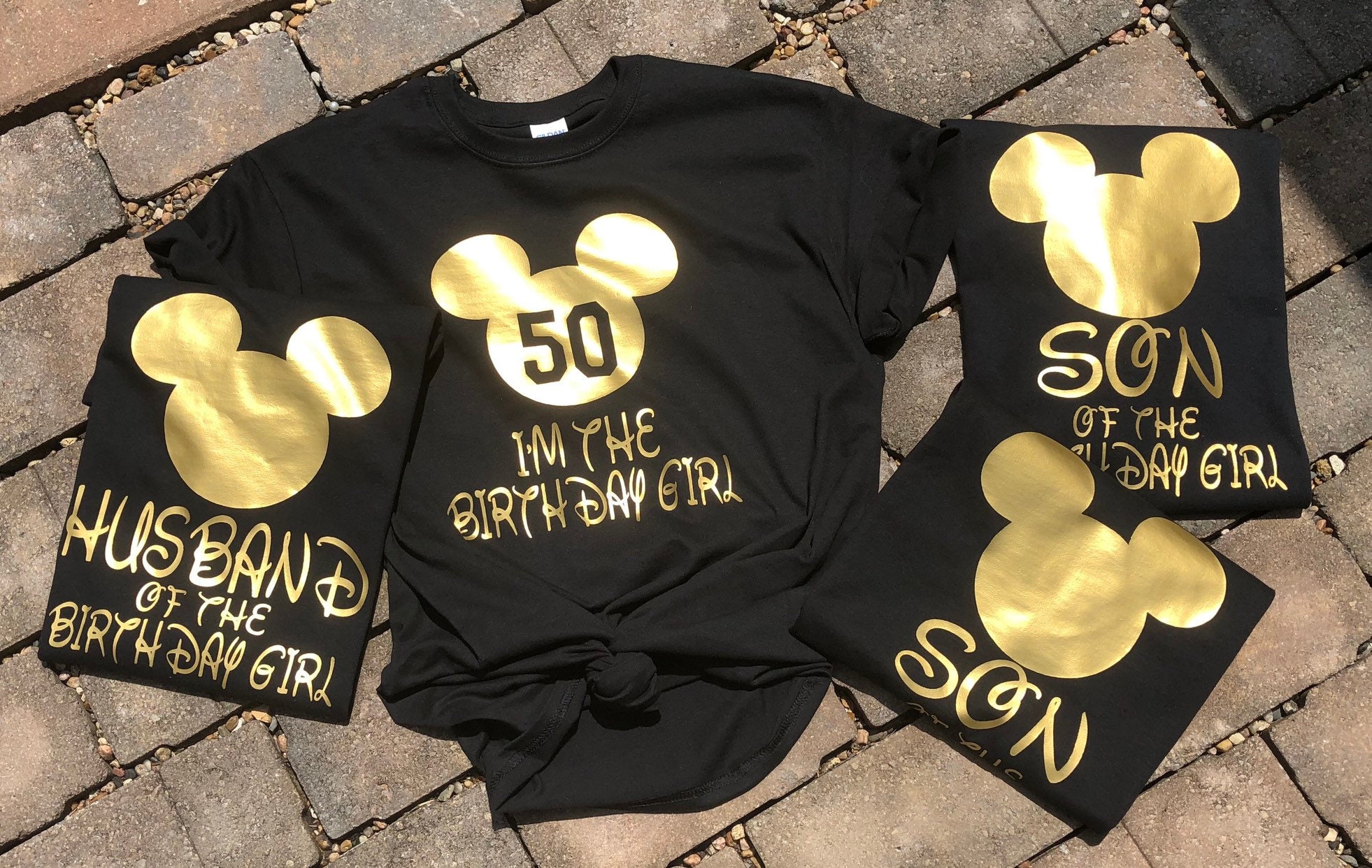 disney 50th shirts