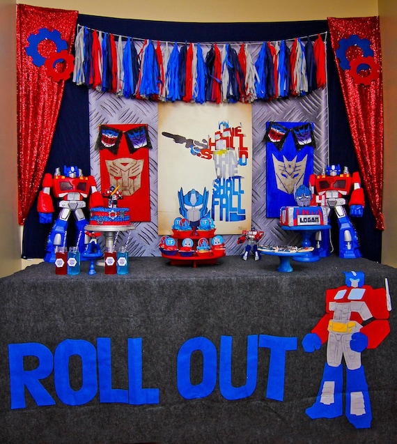 Transformers 2024 party supplies