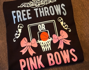 Tiri liberi o fiocchi rosa, rivelazione di genere, mamma t essere, papà essere, genere rivelare festa, basket,