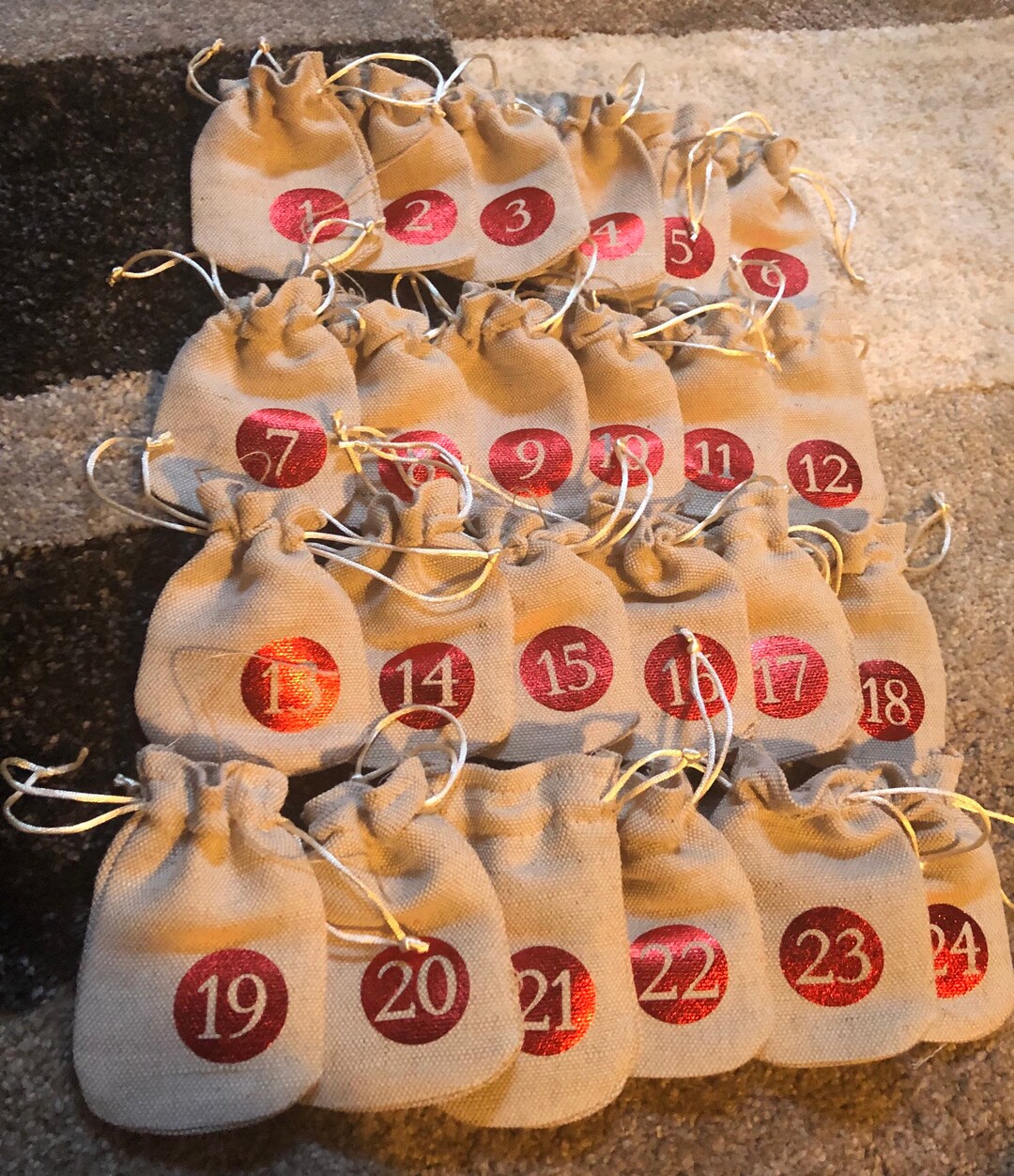 Advent Calendar,christmas Tradition, 24 Piece Advent Calendar for Kids
