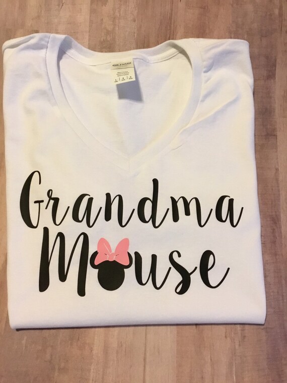 Grandma Mouse Tee, Family Vacation Mouse Matching Shirts Grandma Mouse Tee, Family Vacation Mouse Matching Shirts