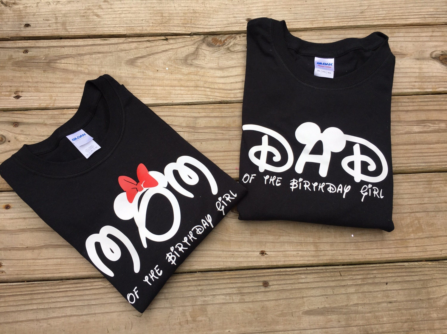 mom and dad disney shirts